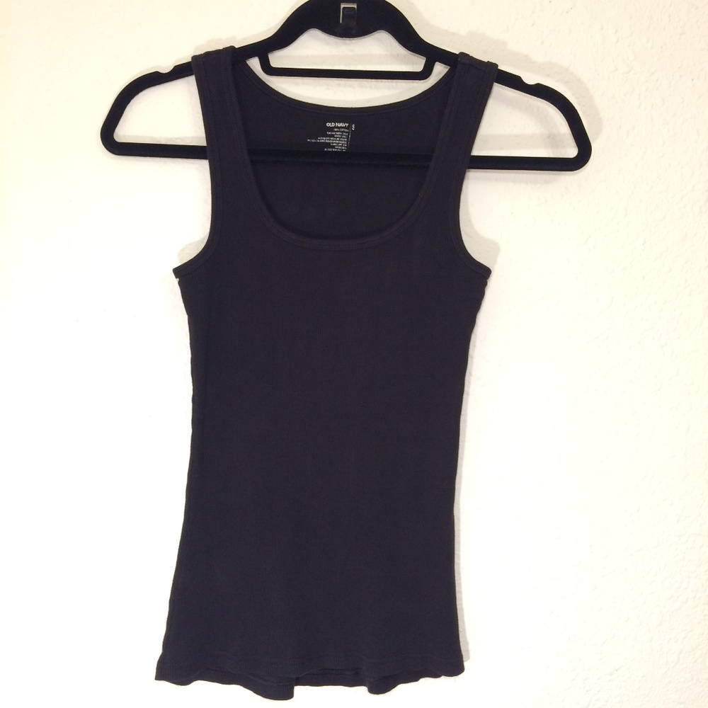 Old Navy    Womens S Black Tank Top  (086)